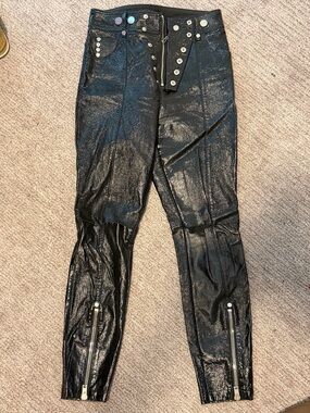ALEXANDER WANG leather pants
